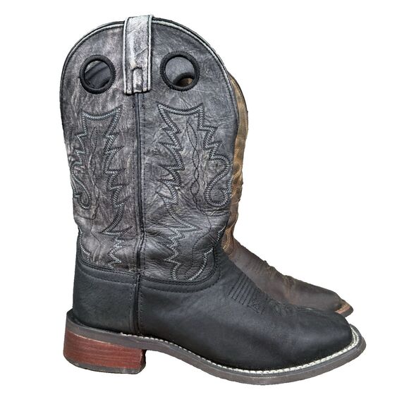 Smoky Mountain Cowboy Boots Men's 7.5 Western Leather - Picture 10 of 10